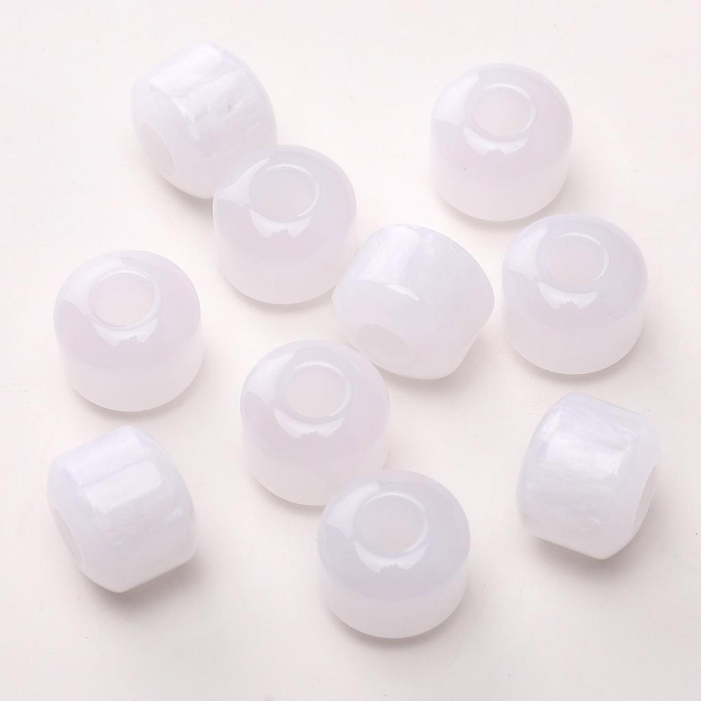 5Pcs Resin Macroporous Beads For DIY Necklace Bracelet Earring Jewelry Craft Making Accessories