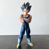 27cm/10.63inch Anime Dragon Ball Majin Vegeta Figure Replace Head Super Saiyan Action Figures Collection Model Toys Z Round Sensory Compression Bouncy