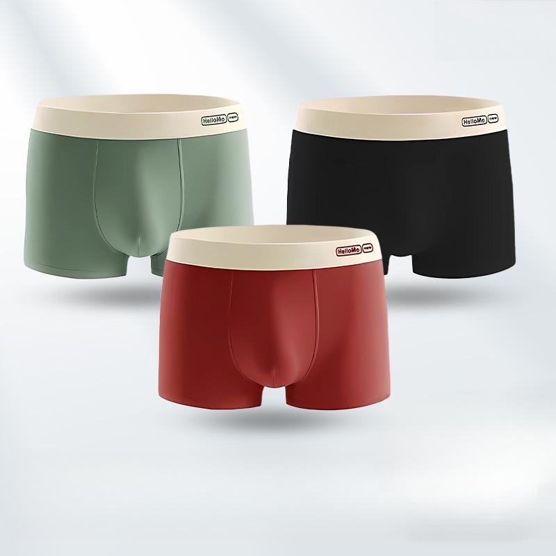 

3 шт. Мужское нижнее белье Мужские шорты-боксеры Мужские спортивные дышащие шорты-боксеры 4XL