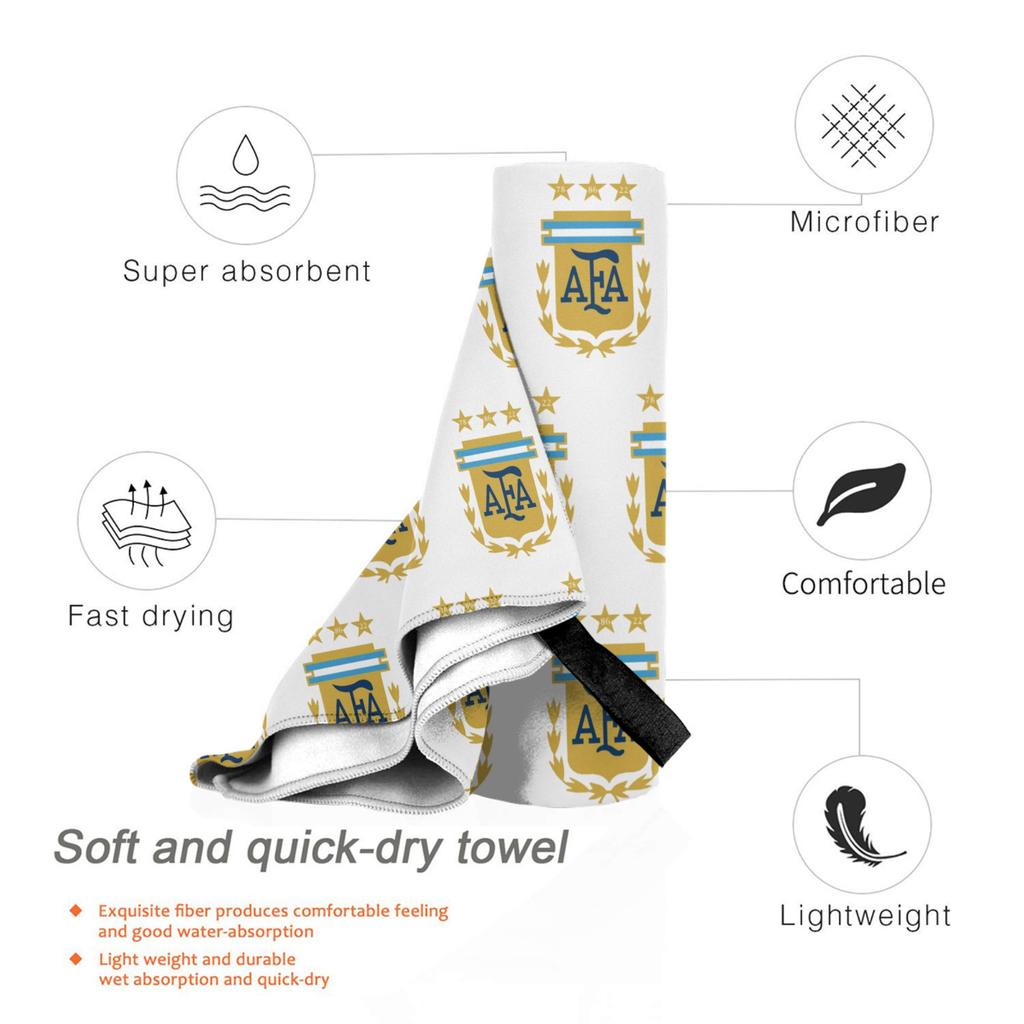 Ushuaia, Argentina Beach Towel Soft Microfiber Quick Dry Absorbent Quick Towels For Bath