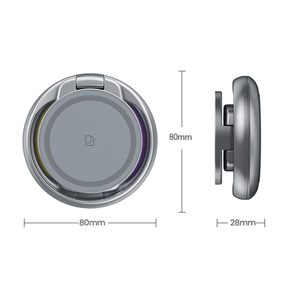 LFX-208 3-in-1 Wireless Charger 15W Fast Wireless Charging Stand for iPhone/Apple Watch/Airpods