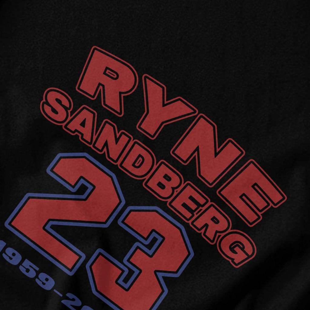 Men T Shirt Ryne Sandberg 2025 Gifts Y2K Graphic Customized Unisex Clothes T Shirts
