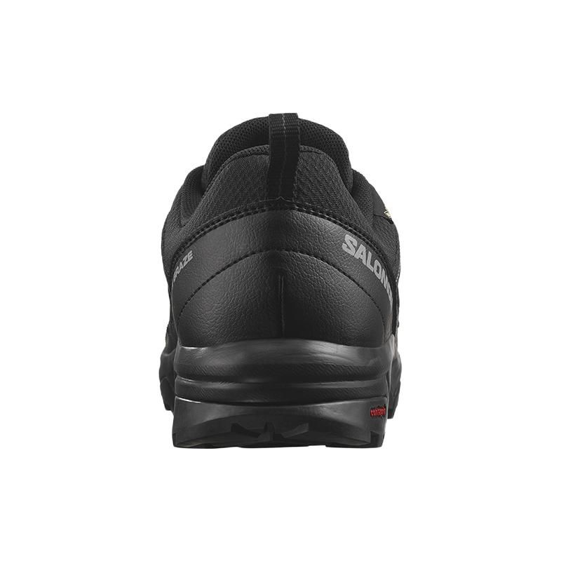SALOMON X Braze GTX Fabric Minimalist Comfortable Shock Absorbing Waterproof Breathable Support Low Top Hiking Shoes Men Hiking Shoes Black 471804