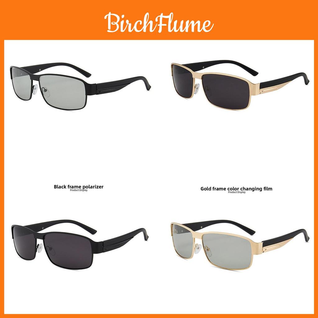 Mens Vintage Square Sunglasses With Polarized Tac Lenses Uv400 For Outdoor Driving And Fashion