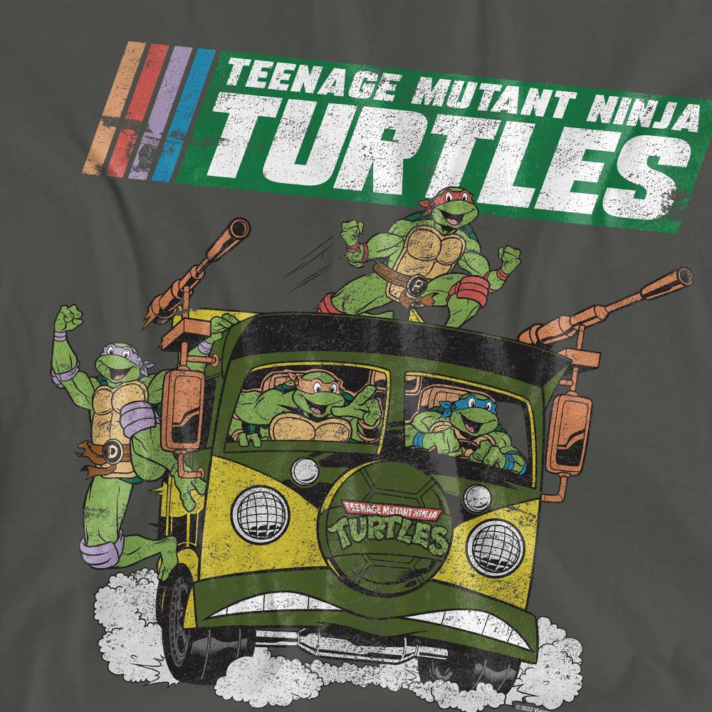 Teenage Mutant Ninja Turtles Unisex Adult Van T-Shirt
