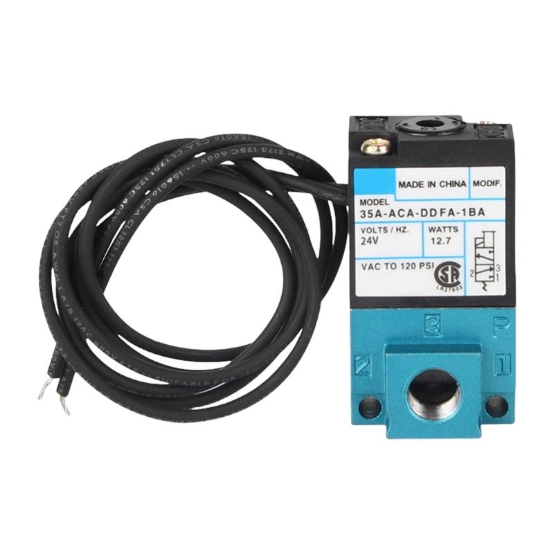 12V/24V 5.40W Air Pneumatics Electronic Boost Control Solenoid Valves Marking Dispensing Machine Valves Enduring