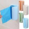 5Pcs Removable Wall-Mounted Container Nail-Free Garbage Bag Holder Storage Box  Kitchen Storage