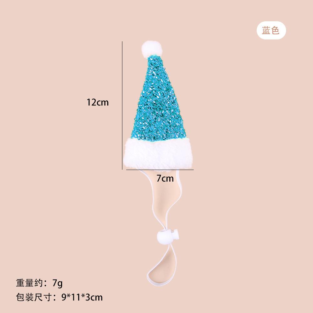 Pet Christmas Cute Small Hat Adjustable Cat Christmas Party Decoration Hat Pet Hat