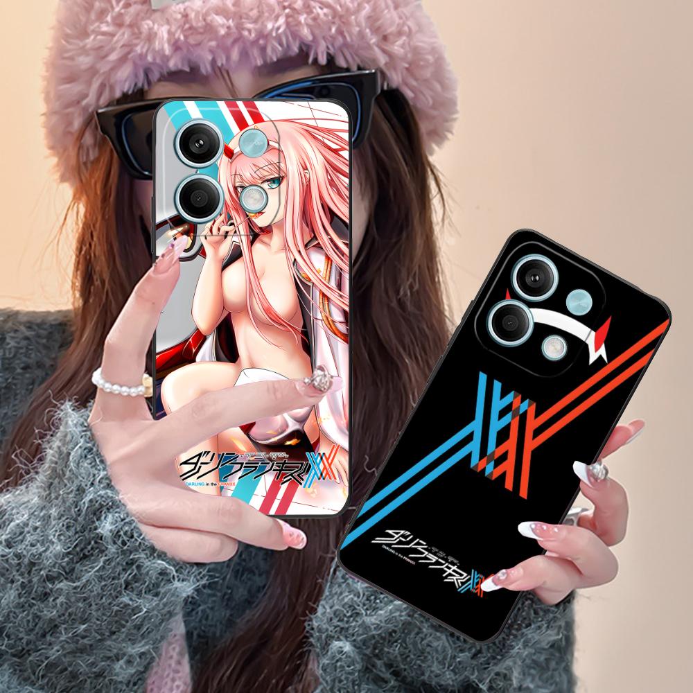 Darling FranXX Zero Two Phone Case for POCO M6 M5 M4 M3 X7 X6 X5 X4 X3 F6 F5 F4 Pro GT 5G Colour Printing Cover Luxury Pretty