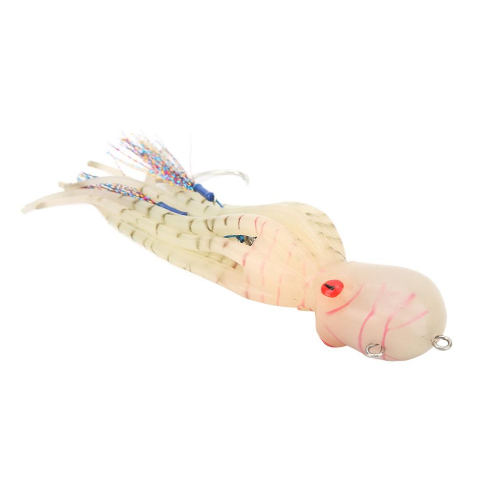 180g Fishing Squid Bait TPE Squid Skirt Trolling Lures Simulation Fishing Octopus Lure Trolling
