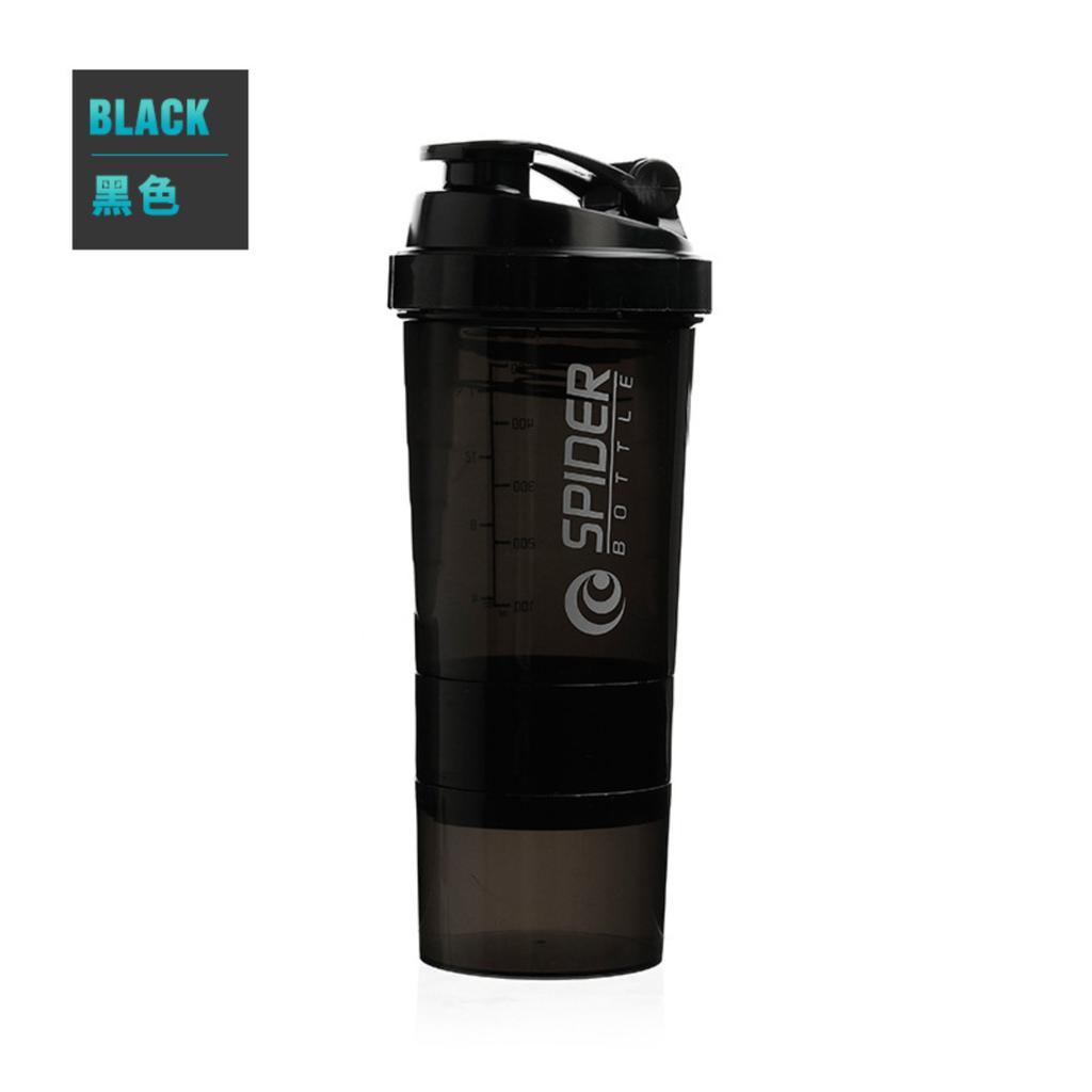 500ML ,Layer Creative Protein Shaker Cup Portable Handheld Fitness Sports Cup Spring, Cup