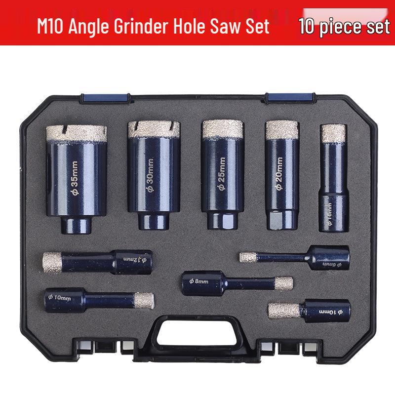 Brazed Diamond Dry Drill Bit for Ceramic, Tile, Glass & Marble