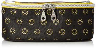 Smile Clear X Nylon Pouch Yellow P-Seg Full-Open PSC-30407