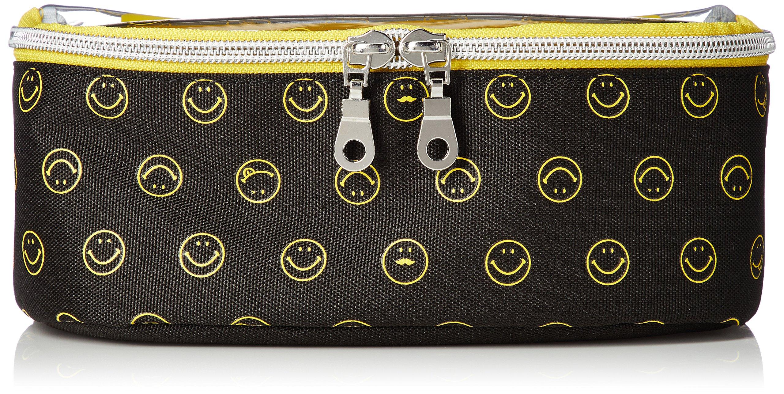 

Smile Clear x Nylon Pouch Yellow P-Seg Full-Open PSC-30407