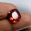 CERTIFIED Natural Orange 6.55 Ct Cushion Cut Sapphire Ring Size Loose Gemstone M-2088-sa