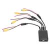 4 Way Car Video Switch 360 Degree Panoramic Rearview Camera Control Box System Universal