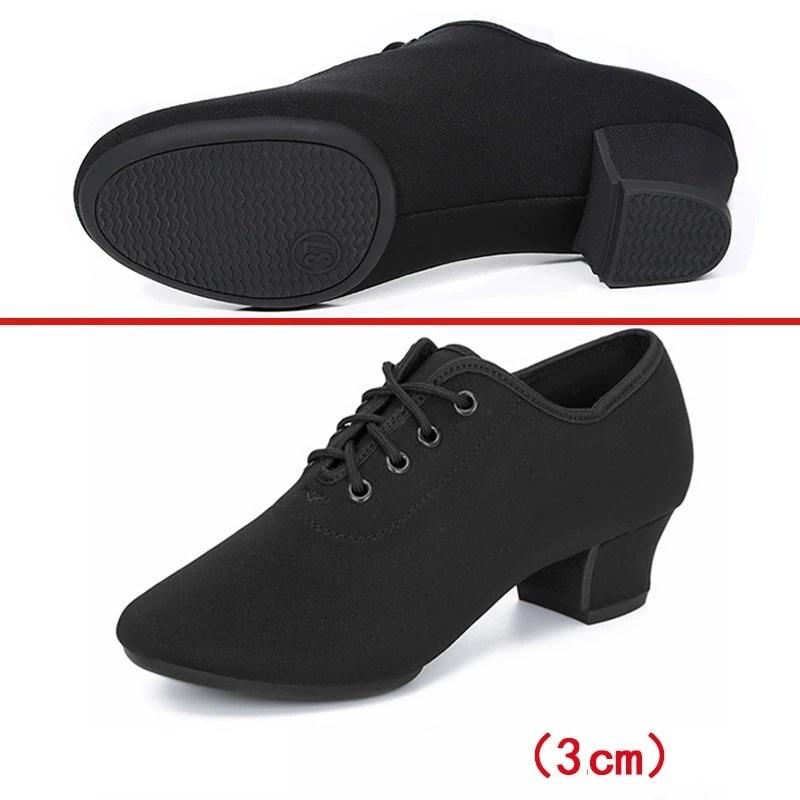 Latin Dance Shoes For Women Soft Square Dance Shoes Teachers Sailor Dance Shoes Adult Canvas Shoes Ballroom Dancing Sneakers
