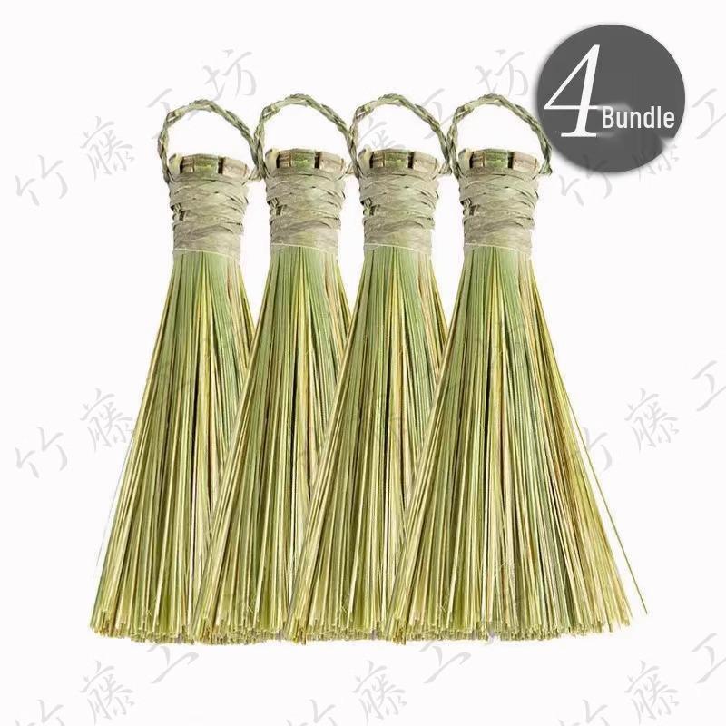 Vintage Bamboo Kitchen Pot Brush – Special Handle for Home & Restaurant