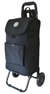 Pliable Shopping Grand Shopping Facile à Utiliser sur les Escaliers et Grand Laveur Chariot Noir, Léger, Capacité, 35L, Froid/Chaud, Supermarché, Chariot, Marches,