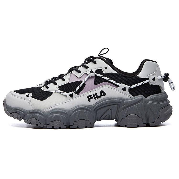 Fila Fluid Low Tops Sports Shoe Black Gray Women's F12W114111FBA