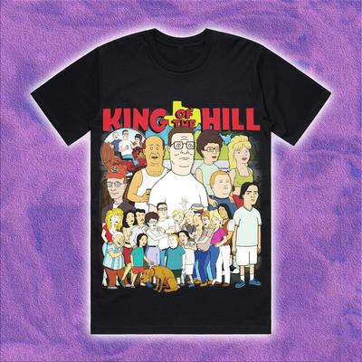New! Hot King of The Hill Shirt Tee Unisex Cotton SG017 Unisex T-Shirt