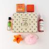 Soulflower Bloom Gift Set | 5-in-1 Self Care Gift Set for All Mother's with Hair Oil (50ml), Face Cleanser (100ml), Soap (100g), Body Scrub & Hai
