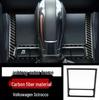 Interiér z uhlíkových vláken Středová konzole Rám řadicí páky & Lišta panelu AC CD pro VW Golf 6