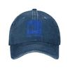 Camino De Santiago Pilgrim Way of St James Baseball Cap Classic Distressed Denim Washed Snapback Unisex Travel Adjustable Hats