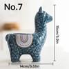 Cute Alpaca Flower Pot Planter Succulent Pot Indoor Ceramic Vase Home Decor Garden Decoration Bonsai Plant Pot
