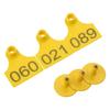 Pig Ear Tags Numbered Ear Tags for Sheep Cows Livestock Ear Tags 001-100