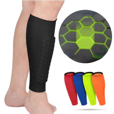Sport Schienbeinschoner Socken Fußball Schienbeinschoner Pad Ärmel Beinstütze Fußball Basketball Kompression Wadenmanschette Erwachsene Beinschutz