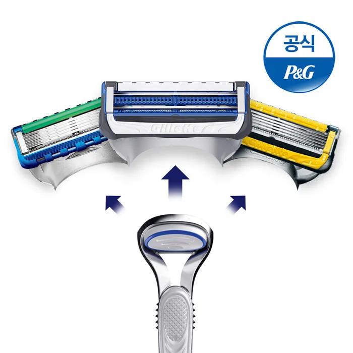 Gillette Skintec Manual Razor + 3 Blades