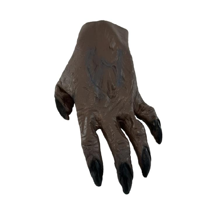 Werewolf Shoe Covers Latex Werewolf Hand/Foot Costume Halloween Werewolf Gloves