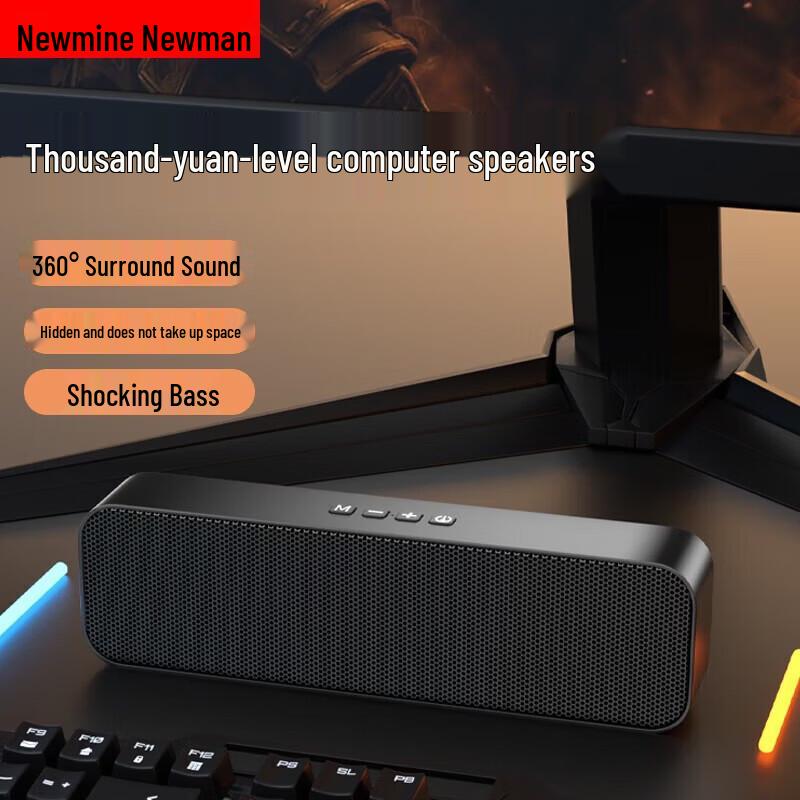 

Newsmy BT67 Desktop Bluetooth & Wired Computer Speaker