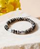 Gray Stone Mix Bracelet (PLT-BR-068_GR)