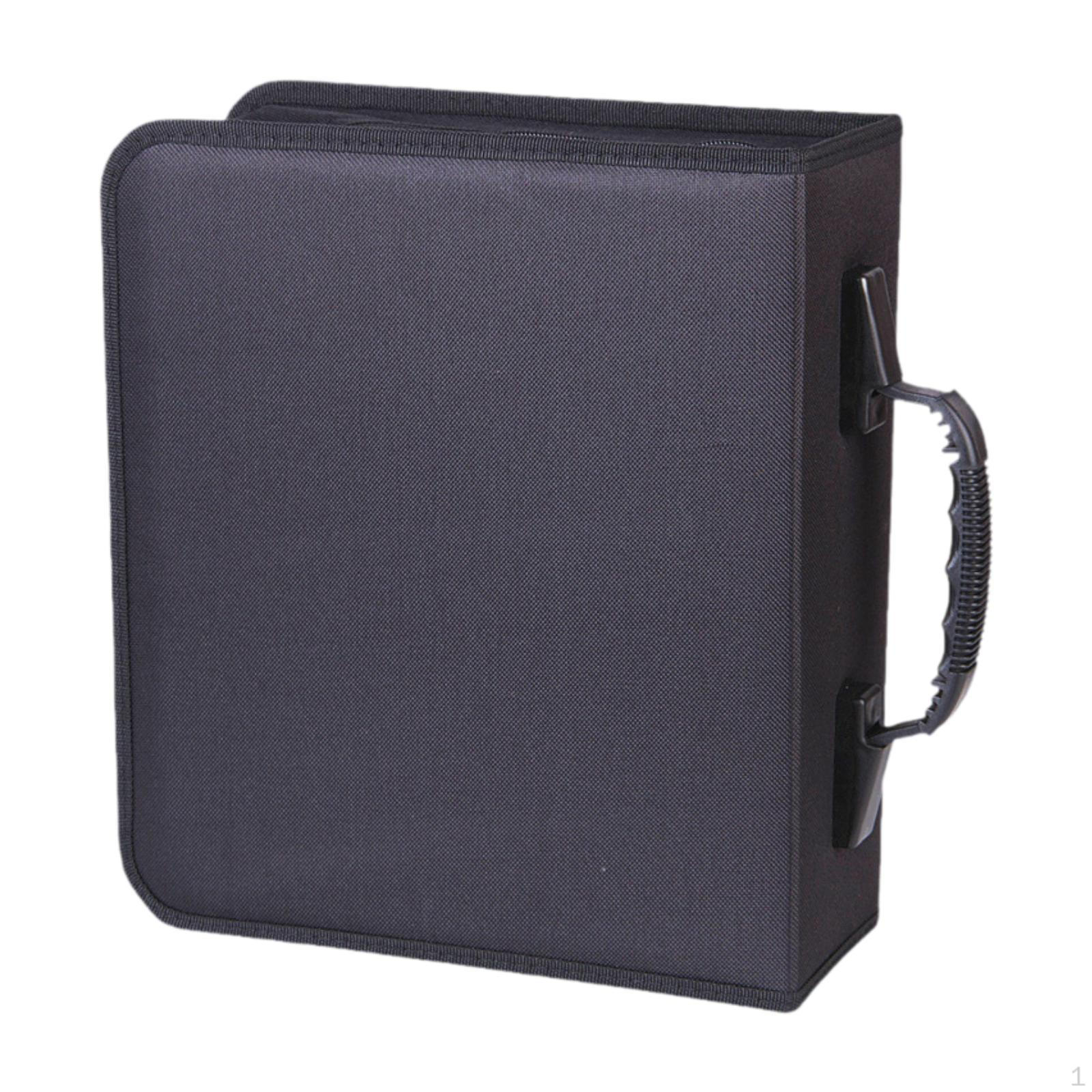 

CD Case Holder DVD Carrying Portable Oxford Cloth 320 Capacity Multipurpose Disc Booklet for