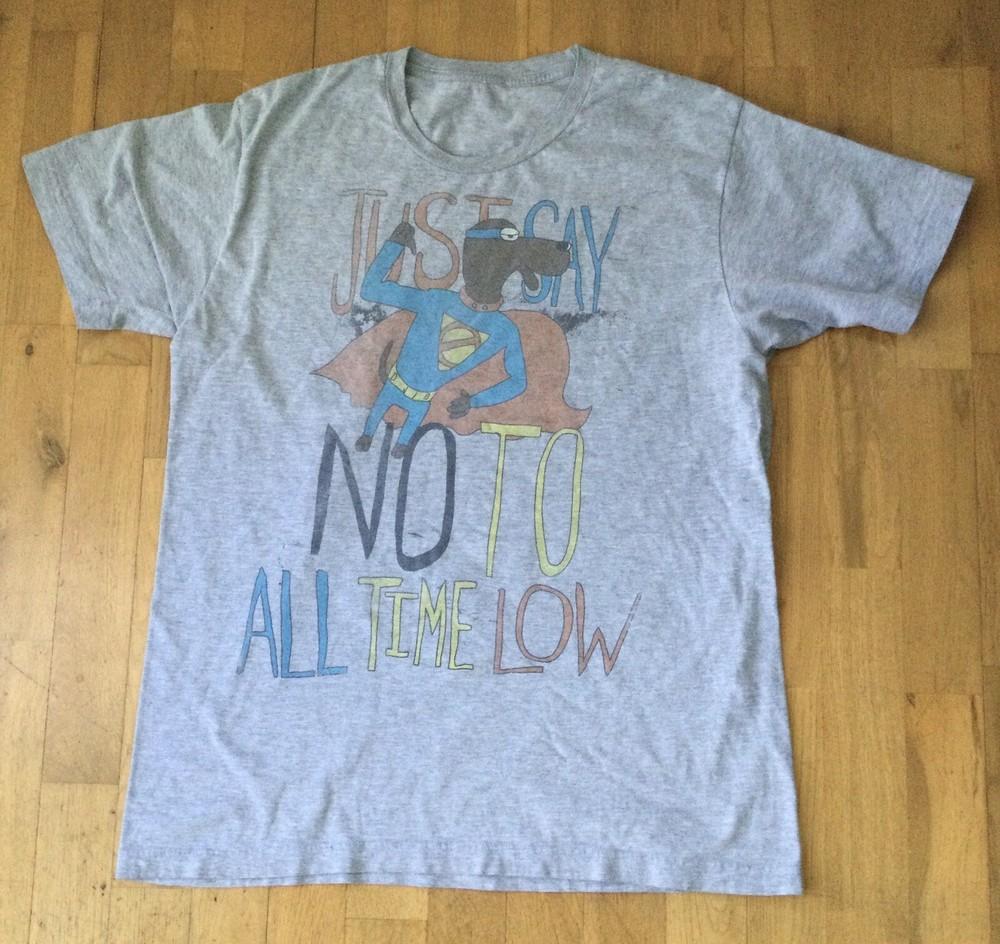 

New Popular All Time Low Just Say No Unisex Shirt Sport Gray S-5XL FF243 Unisex T-Shirt XXXL
