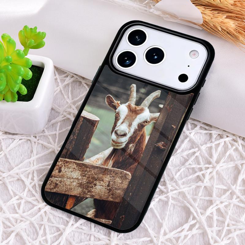 Goats Phone Case for iPhone 17 Air 16 15 11 12 14 13 Pro Max Shockproof Cover