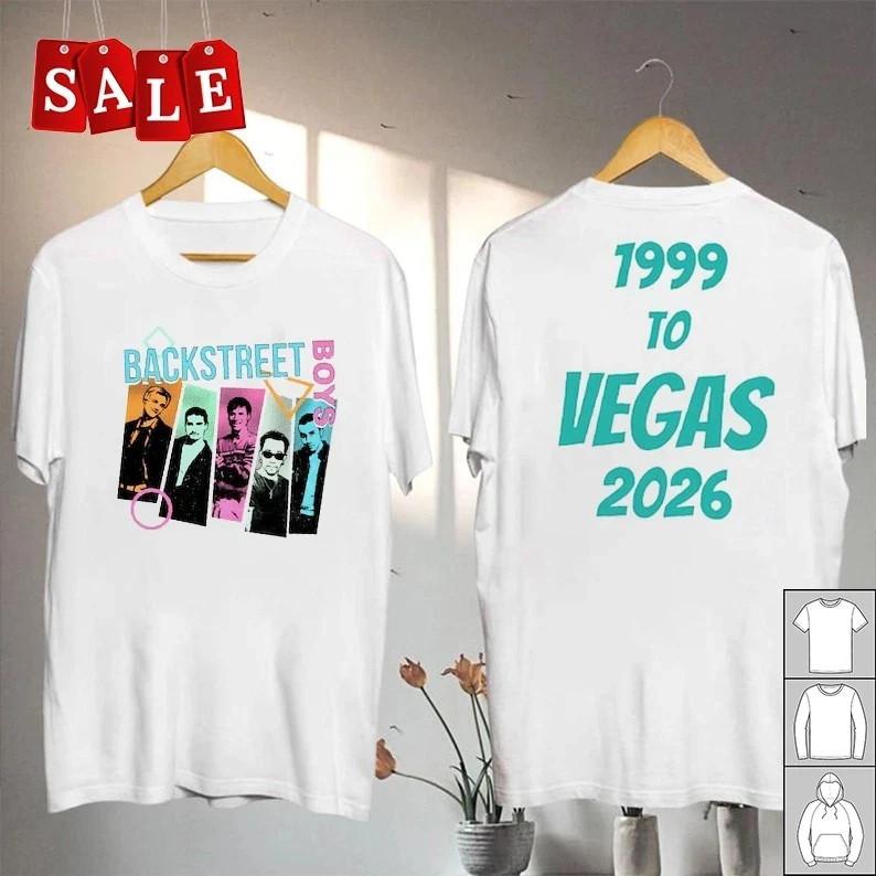 New Backstreet Boys Vegas 2026 Gift For Fans Unisex S-5XL Shirt XXXXL