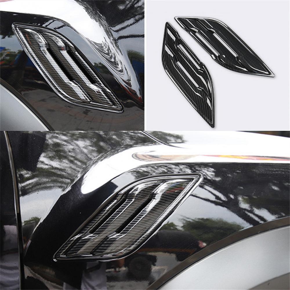 Abs Carbon Fiber Front Fender Air Intake Trim For Ford F-1502015-2020