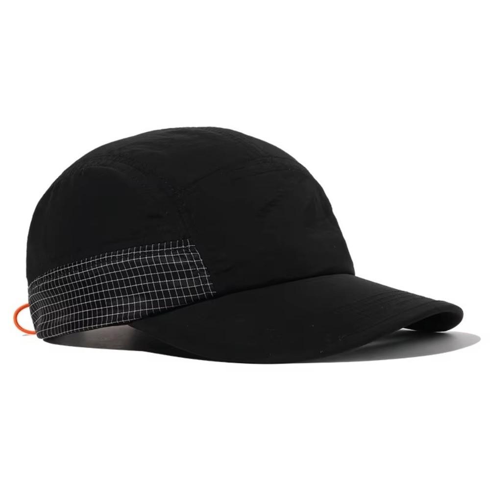 Casual Quick-drying Baseball Cap Packable Breathable Flat Brim Hat Sun-protection Lightweight Cycling Sun Hat