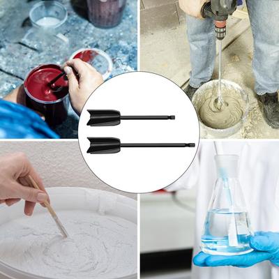 ABS Epoxy Resin Mixing Paddle 16.5CM Mixing Paint Stirrer Attachment Paint Mixer Paddles Worker