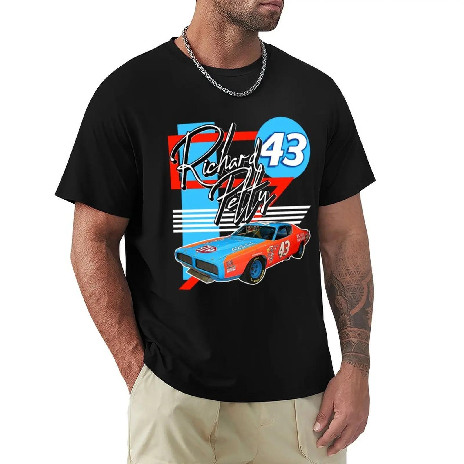 2026 Summer Fashion Trendy Men Women Top Richard Petty Retro NASCAR Racing Fan Art T-Shirt Aesthetic Clothing Street Wear Aesthetic Clothes T Shirt 4XL
