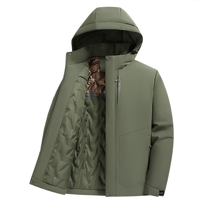 Cotton Coat, Removable Hooded Cotton Jacket In Winter, Thickened Warm Casual Jacket, Cotton Coat
