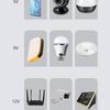 5.5x2.5mm 9V/12V1A Uninterruptible Power Supply USB 5V2A UPS Battery Backup with Power Cable Cord for Wifi Camera Speak