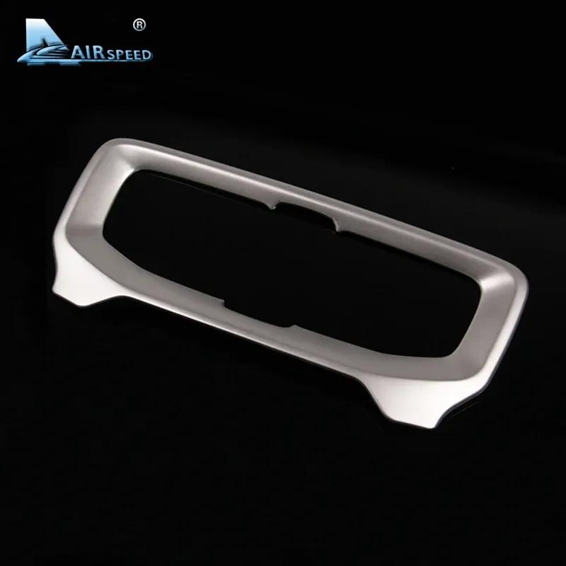 For Volvo V40 Interior Console Air Conditioning Outlet Decorative Cover Trim Stainless Steel Car Accessories Styling