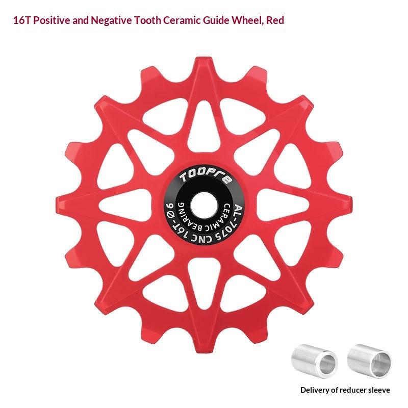 Experience Smooth Riding with 10 12 14 16T Aluminum Bicycle Derailleur Jockey Wheels Ceramic Bearings