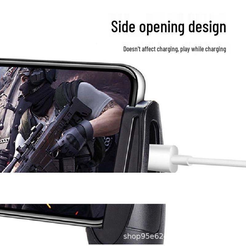 Goose Egg Game Controller: Mobile Grip with Stand for PUBG and Peace Elite