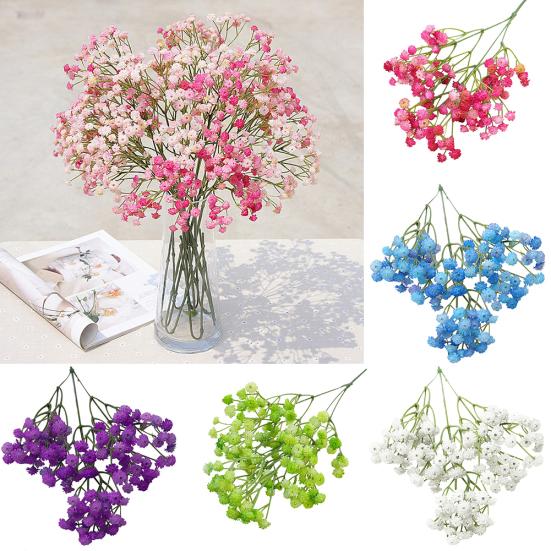 

1шт искусственный гипсофила поддельные цветок DIY сад свадьба украшение дома
