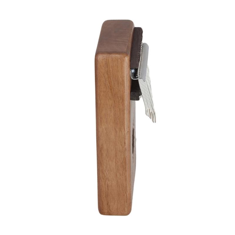 Cute Mahogany 17 Key Mini Kalimba Wood Material Thumb Piano Gift Keyboard Instrument Finger Piano Best for Kid, Beginner